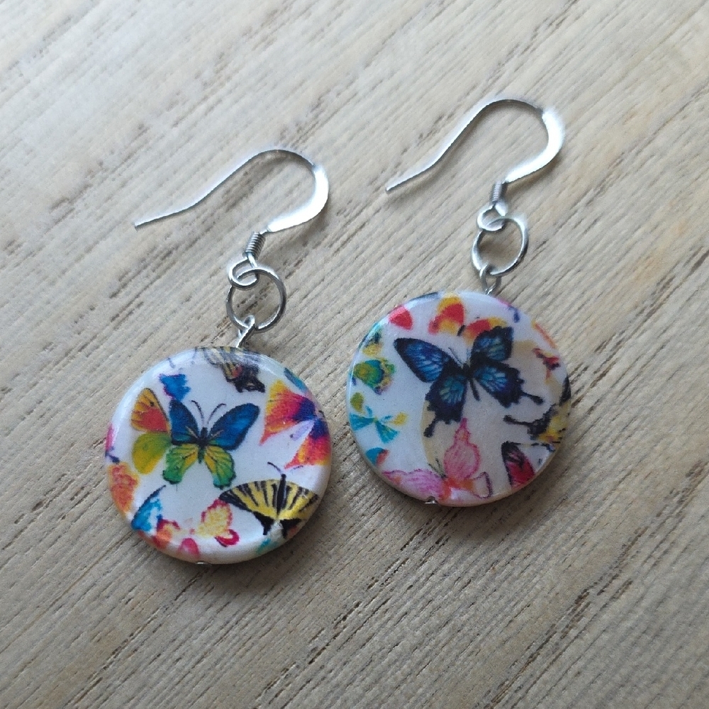 Handmade Butterfly Earrings